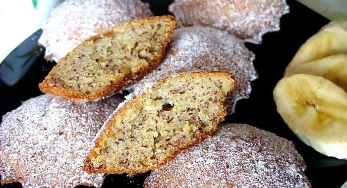 Кексы с бананом