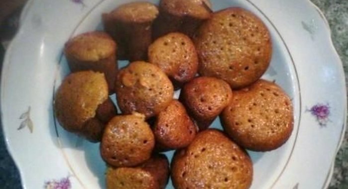 Медовые кексы с арахисом