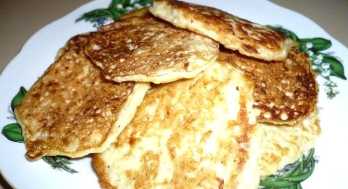 Луковые оладьи