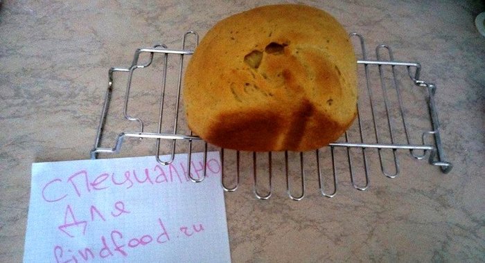 Хлеб со специями в хлебопечке