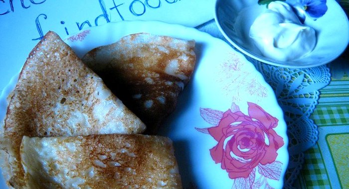 Блины молочные