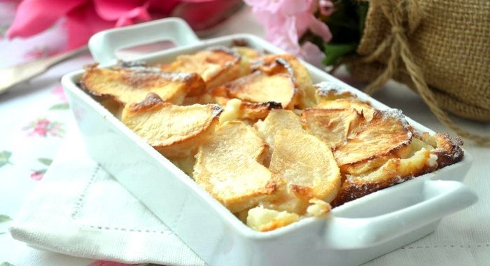 Флонярд с яблоками
