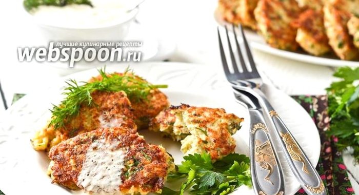 Котлеты из цветной капусты с курицей