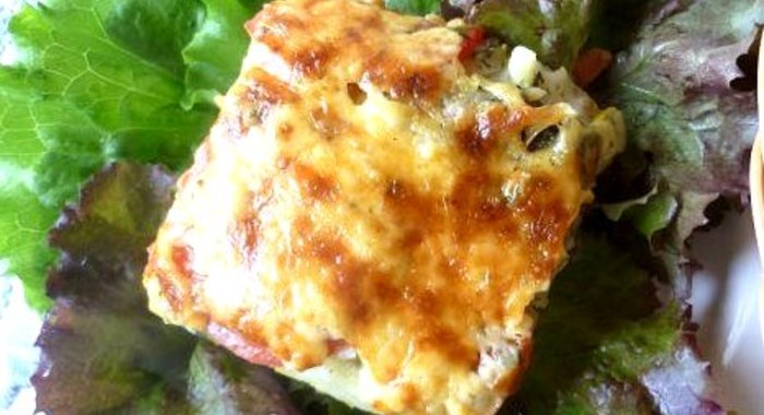 Запеканка из кабачков и мяса