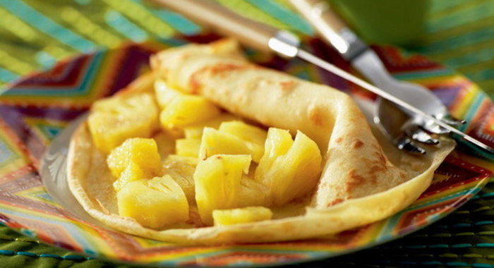 Блинчик с ананасом