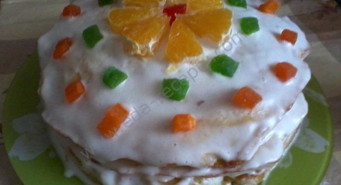 Апельсиновый торт