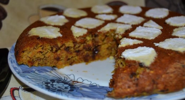 Пирог морковный Оранжевое настроение