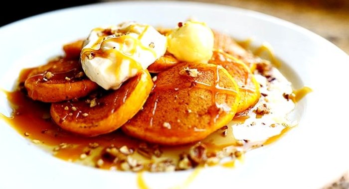 Блинчики из тыквы