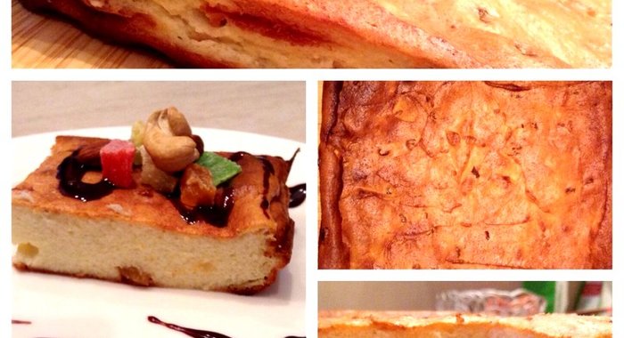 Нежнейшая творожная запеканка на взбитых сливках