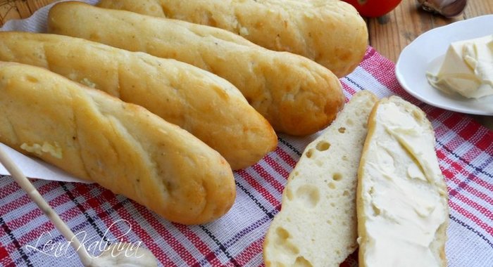Хлебцы чесночные