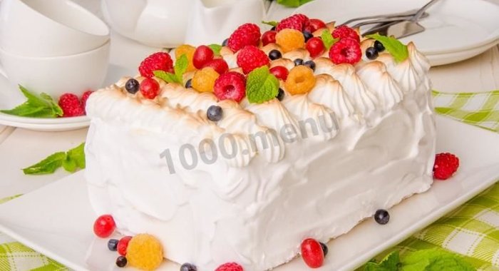 Торт мороженое Аляска