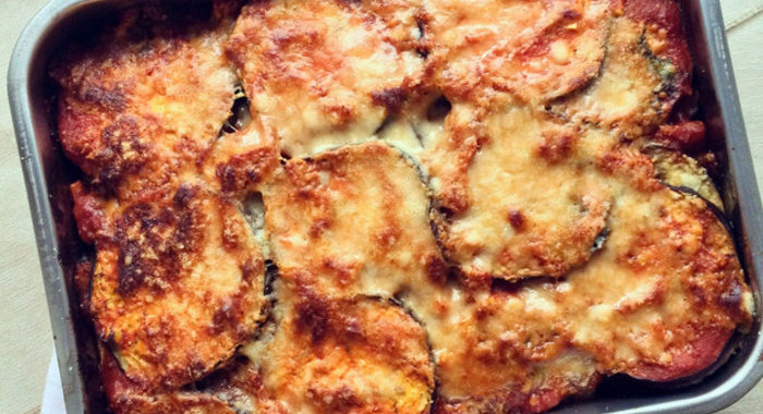 Запеканка из баклажанов