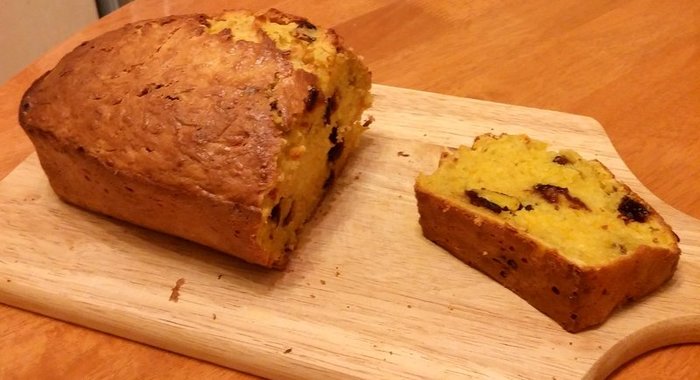 Кекс с тыквой