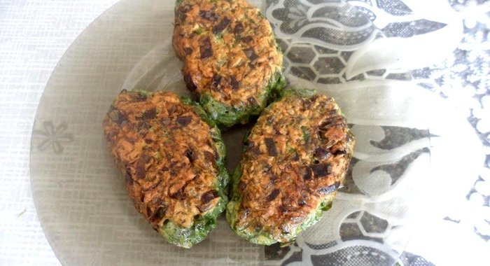 Котлеты из зелени