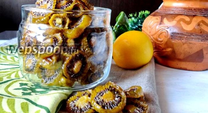 Цукаты из киви