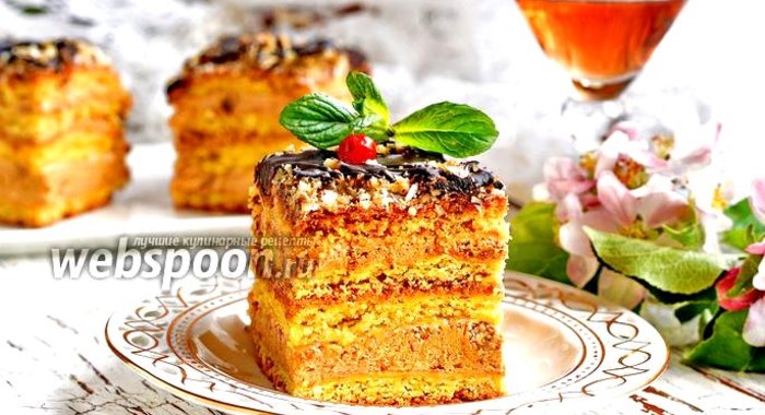 Торт Воздушный сникерс