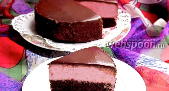 Торт-мусс «Вишня в шоколаде»