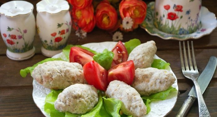 Котлеты из индейки на пару в мультиварке