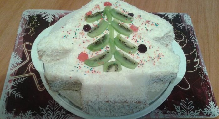 Торт - наполеон Небоскреб