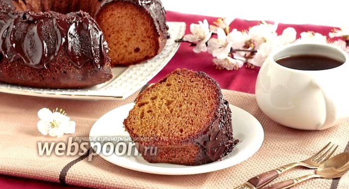 Кекс на варёной сгущёнке