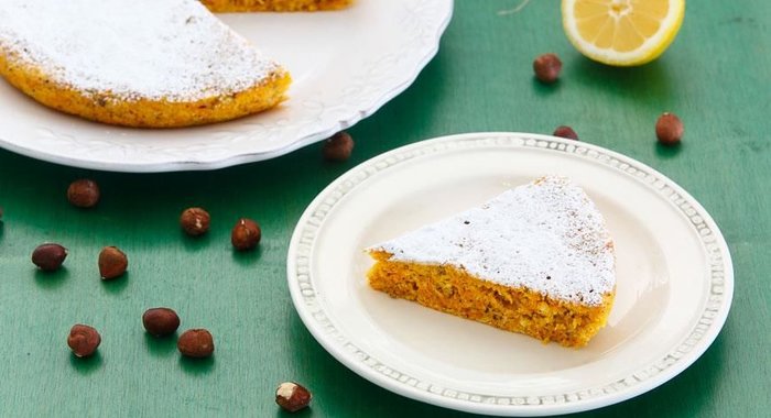 Морковный кекс в мультиварке