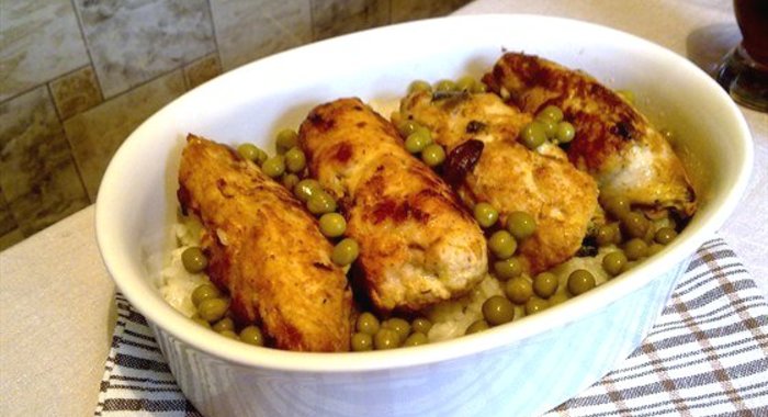 Куриные рулетики с грибами