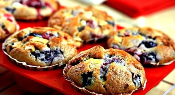 Ягодные маффины