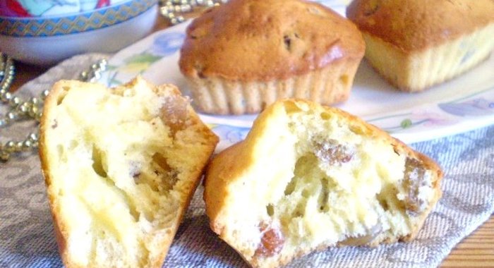 Кексики с изюмом