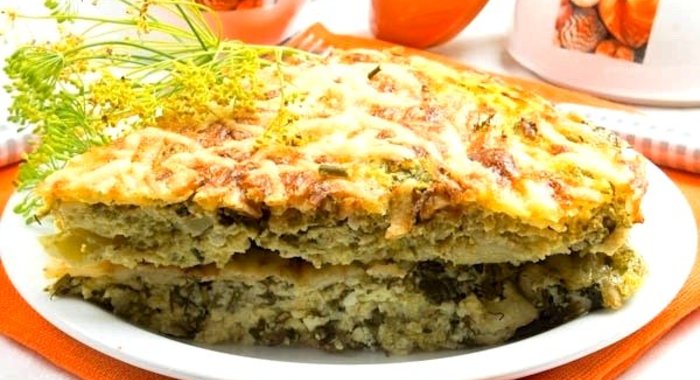 Запеканка из брокколи с сыром