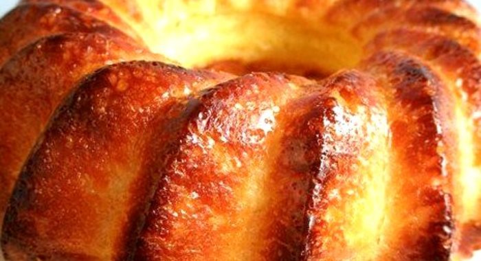 Творожная запеканка с манной крупой и ванилью