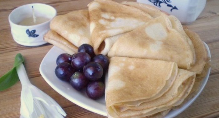 Блины без дрожжей