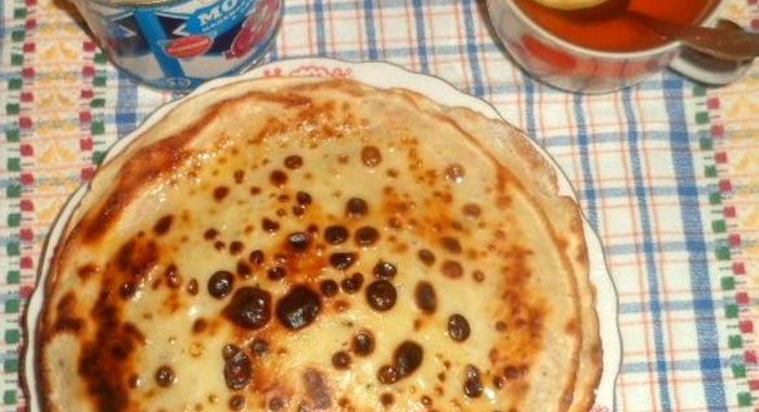 Блинчики со сгущенкой