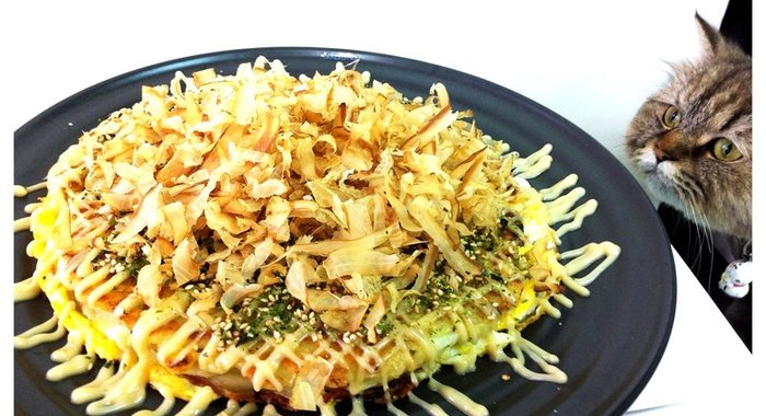 Японские блины окономияки