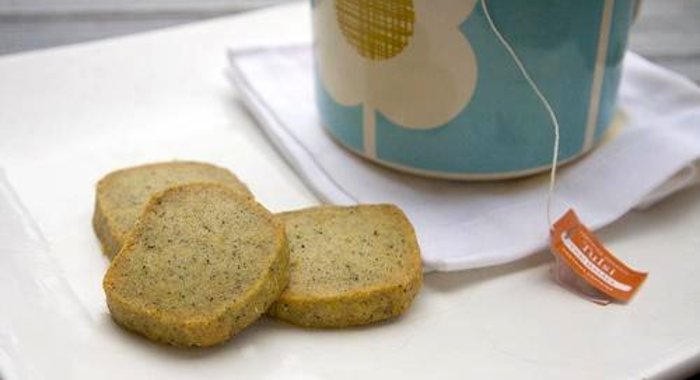 Печенье с чаем и апельсиновой цедрой