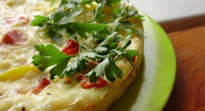 Яичная запеканка в духовке