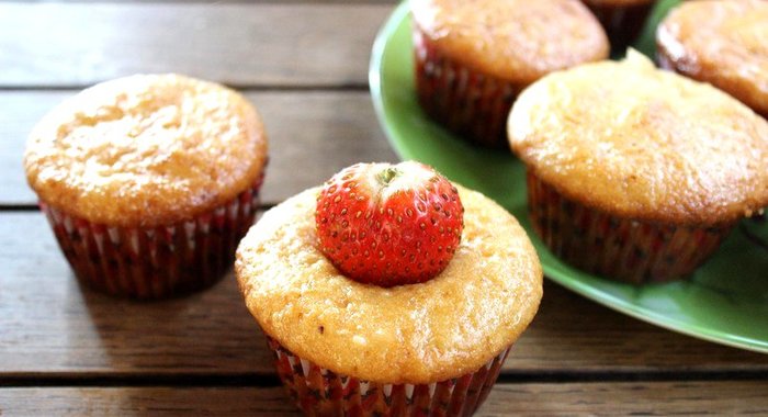 Лимонные кексы