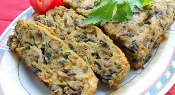 Хлебец из грибов