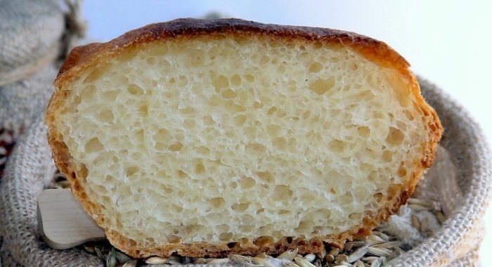 Хлеб без замеса от Джима Лэхей( в кастрюле)