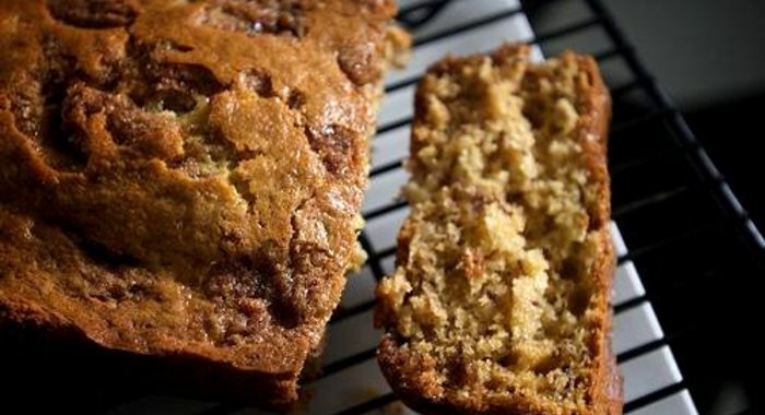 Банановый хлеб с корицей