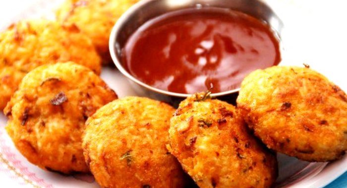 Морковные котлеты с фасолью