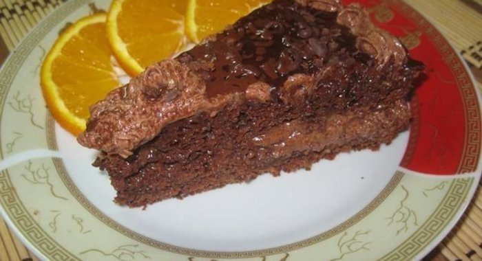 Торт шоколадный классический