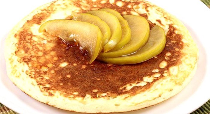 Блинчики с имбирем и корицей без яиц