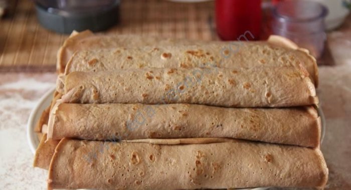 Блины печеночные с начинкой