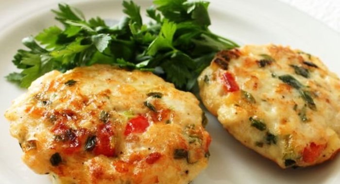 Куриные котлеты с цветной капустой