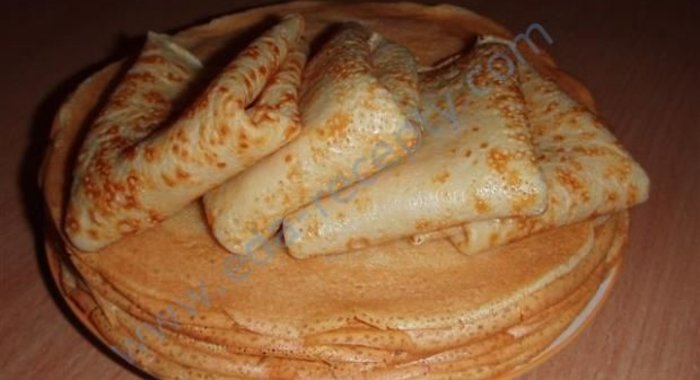 Блины на пиве