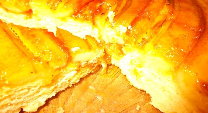 Бананово-карамельный пай