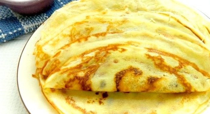 Блины на сливках