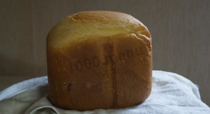 Белый хлеб в хлебопечке