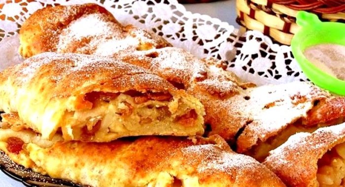 Рулетики из творожного теста