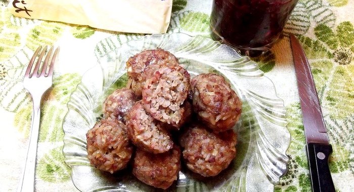Котлеты с рисом диетические